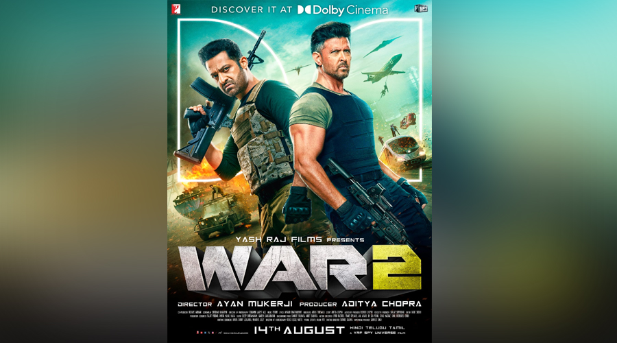ਯਸ਼ ਰਾਜ ਫਿਲਮਜ਼ ਨੇ ਬਾਲੀਵੁੱਡ ਅਤੇ ਸਾਊਥ ਸੁਪਰਸਟਾਰਾਂ ਵਿਚਕਾਰ ਇੱਕ ਵੱਡੀ ਲੜਾਈ, 'ਵਾਰ 2' ਦਾ ਜ਼ਬਰਦਸਤ ਟ੍ਰੇਲਰ ਰਿਲੀਜ਼ ਕੀਤਾ