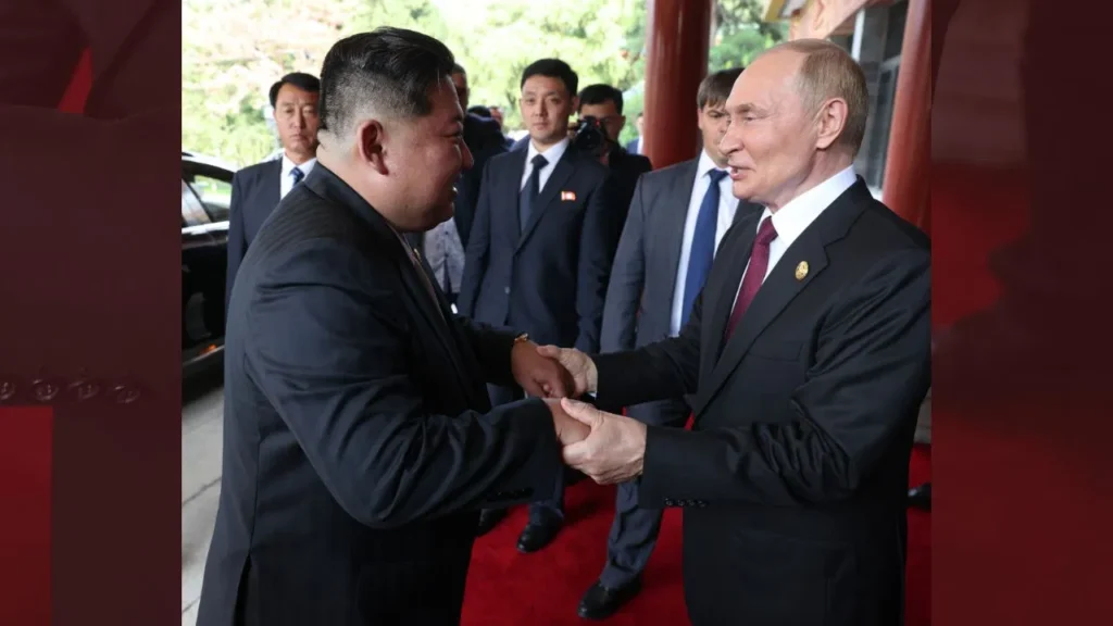 ਪੁਤਿਨ ਨਾਲ ਮੁਲਾਕਾਤ ਤੋਂ ਬਾਅਦ ਕਿਮ ਜੋਂਗ ਉਨ ਨੇ ਕਿਹਾ, 'ਰੂਸ ਨੂੰ ਹਰ ਕੀਮਤ 'ਤੇ ਸਮਰਥਨ ਦੇਵਾਂਗਾ