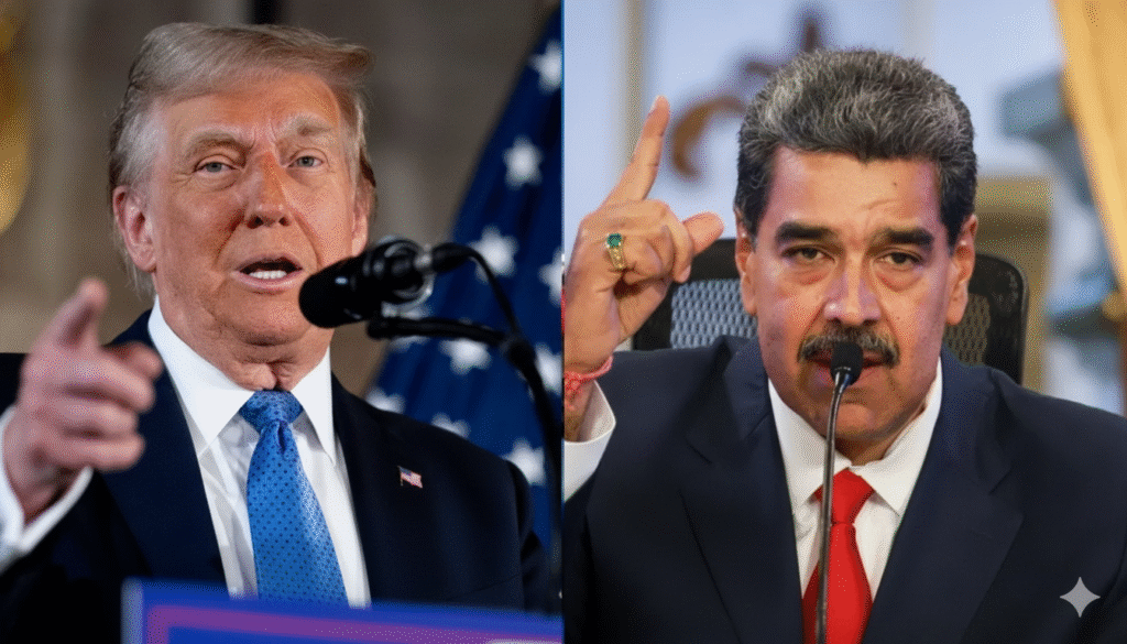 ਅਮਰੀਕਾ-ਵੈਨੇਜ਼ੁਏਲਾ ਟਕਰਾਅ: ਵੈਨੇਜ਼ੁਏਲਾ ਮਾਦੁਰੋ ਨਾਲ ਤਣਾਅ ਵਧਦਾ ਜਾ ਰਿਹਾ ਹੈ! ਟਰੰਪ ਨੇ ਮਾਦੁਰੋ ਨੂੰ ਹਮਲੇ ਦੀ ਧਮਕੀ ਕਿਉਂ ਦਿੱਤੀ?