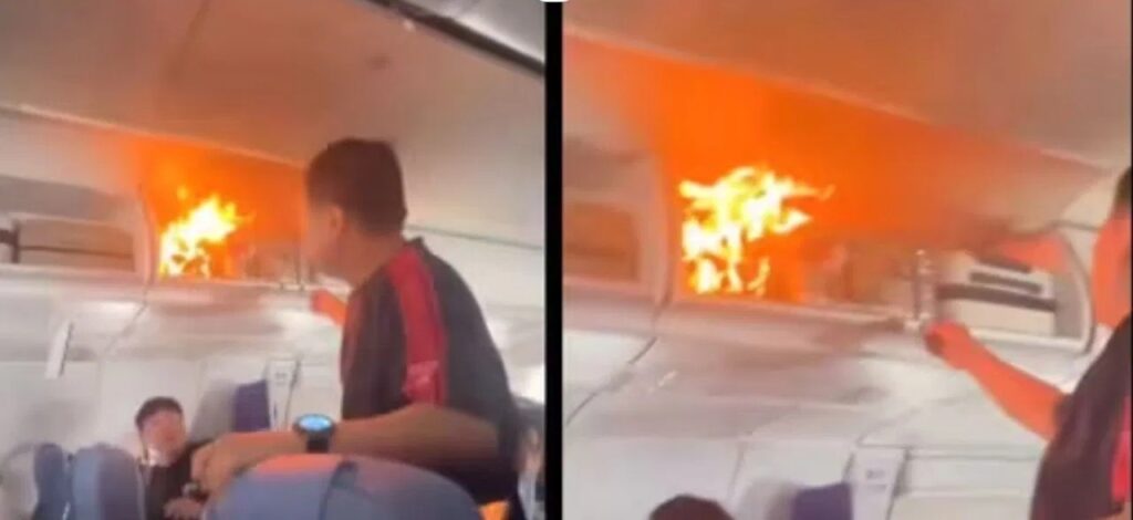 ਇਸ ਗਲਤੀ ਕਾਰਨ ਕੈਬਿਨ ਵਿੱਚ ਅੱਗ ਲੱਗਣ ਤੋਂ ਬਾਅਦ ਇੱਕ ਜਹਾਜ਼ ਨੂੰ ਚੀਨ ਵਿੱਚ ਐਮਰਜੈਂਸੀ ਲੈਂਡਿੰਗ ਕਰਨੀ ਪਈ।