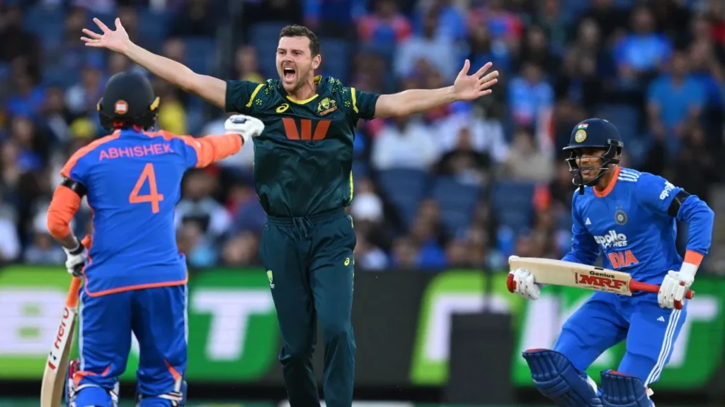 IND vs AUS ਦੂਜਾ T20: ਭਾਰਤ 17 ਸਾਲਾਂ ਬਾਅਦ ਮੈਲਬੌਰਨ ਵਿੱਚ ਹਾਰਿਆ, ਆਸਟ੍ਰੇਲੀਆ ਨੇ 40 ਗੇਂਦਾਂ ਪਹਿਲਾਂ ਮੈਚ ਜਿੱਤ ਲਿਆ