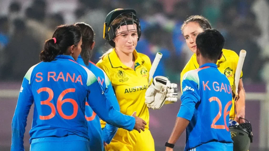 ਮਹਿਲਾ ਵਿਸ਼ਵ ਕੱਪ 2025: ਟੀਮ ਇੰਡੀਆ ਨੂੰ ਹਾਰ ਦਾ ਸਾਹਮਣਾ ਕਰਨਾ ਪਿਆ, ਆਸਟ੍ਰੇਲੀਆ ਨੂੰ ਹਰਾਉਣ ਦਾ ਮੌਕਾ ਗੁਆ ਦਿੱਤਾ