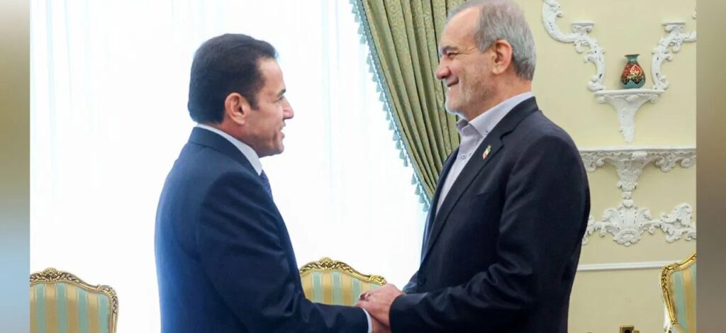 ਈਰਾਨ ਅਤੇ ਇਰਾਕ ਖੁੱਲ੍ਹ ਕੇ ਇਕੱਠੇ ਹੋਏ, ਅਮਰੀਕੀ ਦਬਾਅ ਹੇਠ ਇਹ ਸਮਝੌਤਾ ਕੀਤਾ।