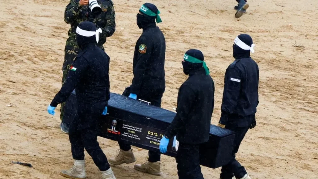 ਇਜ਼ਰਾਈਲ ਨੂੰ ਦੋ ਹੋਰ ਬੰਧਕਾਂ ਦੇ ਤਾਬੂਤ ਮਿਲੇ, ਪ੍ਰਧਾਨ ਮੰਤਰੀ ਨੇਤਨਯਾਹੂ ਨੇ ਹਮਾਸ 'ਤੇ ਦਬਾਅ ਵਧਾਇਆ