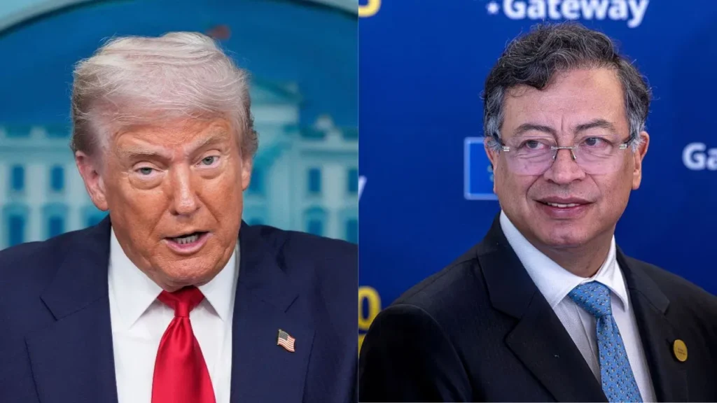 ਟਰੰਪ ਨੇ ਕੋਲੰਬੀਆ ਦੇ ਰਾਸ਼ਟਰਪਤੀ ਨੂੰ ਡਰੱਗ ਲੀਡਰ ਕਿਹਾ, ਕਿਹਾ ਕਿ ਜੇਕਰ ਇਹ ਬੰਦ ਨਾ ਹੋਇਆ ਤਾਂ ਅਮਰੀਕਾ ਤਸਕਰੀ ਨਾਲ ਖੁਦ ਨਜਿੱਠੇਗਾ