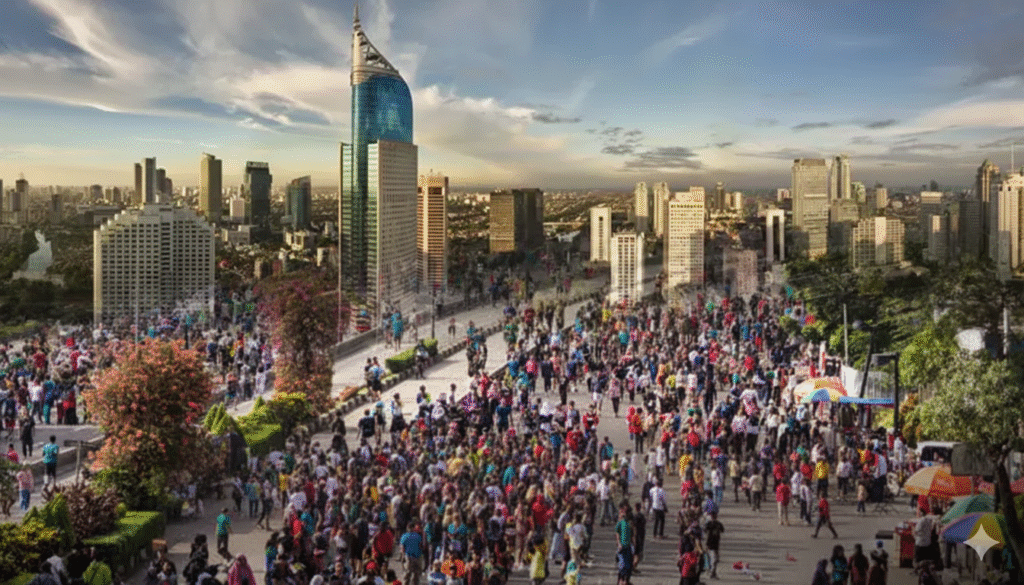 ਜਕਾਰਤਾ ਵਿੱਚ ਅਜਿਹਾ ਕੀ ਹੋਇਆ ਜਿਸਨੇ ਇਸਨੂੰ ਦੁਨੀਆ ਦਾ ਸਭ ਤੋਂ ਵੱਧ ਆਬਾਦੀ ਵਾਲਾ ਸ਼ਹਿਰ ਬਣਾਇਆ?