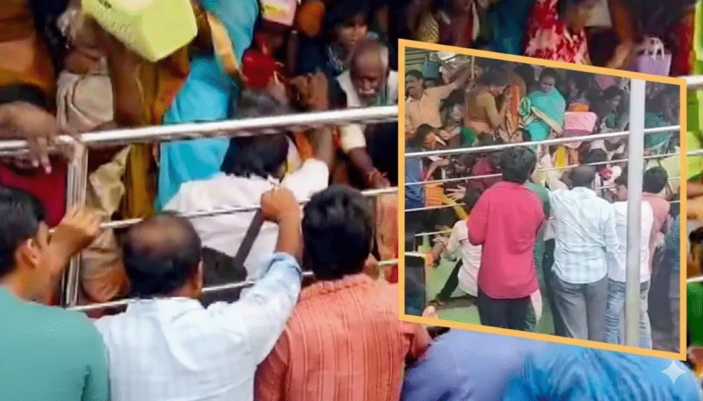 ਅੰਦਰ ਜਾਣ ਅਤੇ ਬਾਹਰ ਜਾਣ ਦਾ ਇੱਕੋ ਇੱਕ ਰਸਤਾ ਸੀ, ਭਗਦੜ ਨੇ ਸ਼ਰਧਾਲੂਆਂ ਨੂੰ ਸਾਹ ਰੋਕ ਦਿੱਤਾ… ਵੈਂਕਟੇਸ਼ਵਰ ਮੰਦਰ ਦੁਖਾਂਤ ਬਾਰੇ ਸਭ ਕੁਝ ਜਾਣੋ।