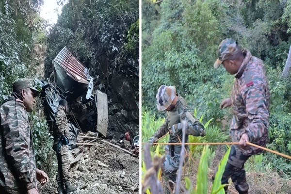 ਅਰੁਣਾਚਲ ਪ੍ਰਦੇਸ਼ ਵਿੱਚ ਵੱਡਾ ਹਾਦਸਾ: ਮਜ਼ਦੂਰਾਂ ਨਾਲ ਭਰਿਆ ਟਰੱਕ ਡੂੰਘੀ ਖੱਡ ਵਿੱਚ ਡਿੱਗਿਆ, 22 ਦੀ ਮੌਤ