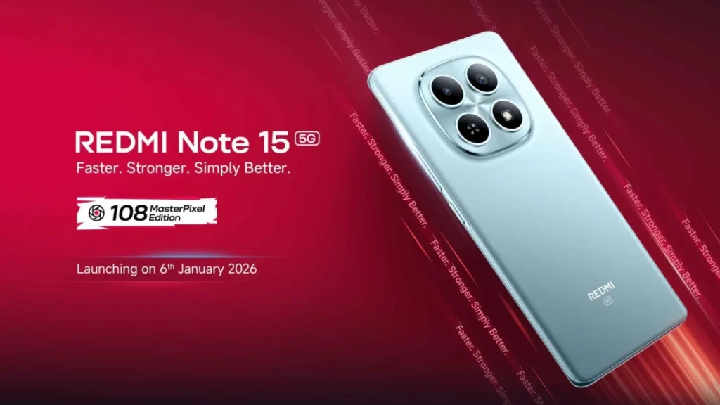 ਲਾਂਚ ਤੋਂ ਪਹਿਲਾਂ ਲੀਕ ਹੋਏ Redmi Note 15 5G ਦੀ ਕੀਮਤ ਅਤੇ ਫੀਚਰ