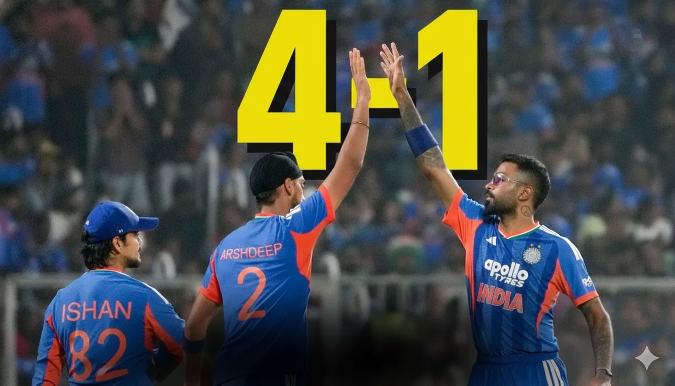 4-1... ਭਾਰਤ ਨੇ ਟੀ-20 ਵਿਸ਼ਵ ਕੱਪ ਤੋਂ ਪਹਿਲਾਂ ਪਾਸ ਕੀਤਾ ਟੈਸਟ, ਨਿਊਜ਼ੀਲੈਂਡ ਨੂੰ ਬੁਰੀ ਤਰ੍ਹਾਂ ਹਰਾਇਆ।