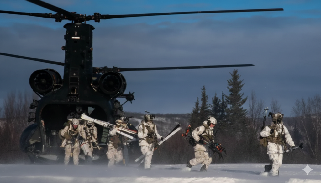 ਰੂਸ ਨਾਲ ਸਿੱਧੀ ਜੰਗ ਦੀ ਤਿਆਰੀ ਕਰ ਰਿਹਾ ਅਮਰੀਕਾ, ਬਰਫ਼ ਵਿੱਚ ਉਤਾਰੇ ਆਪਣੇ ਸਭ ਤੋਂ ਖ਼ਤਰਨਾਕ ਸੈਨਿਕ