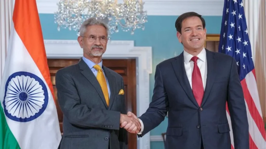 ਵਪਾਰ ਸਮਝੌਤੇ ਦੀ ਘੋਸ਼ਣਾ ਤੋਂ ਬਾਅਦ ਵਿਦੇਸ਼ ਮੰਤਰੀ ਜੈਸ਼ੰਕਰ ਅਤੇ ਰੂਬੀਓ ਅਮਰੀਕਾ ਵਿੱਚ ਮਿਲੇ, ਪ੍ਰਮਾਣੂ ਅਤੇ ਰੱਖਿਆ ਸਮੇਤ ਮੁੱਦਿਆਂ ਤੇ ਹੋਈ ਚਰਚਾ।