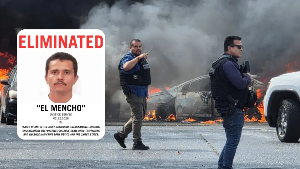 ਮੈਕਸੀਕੋ ਵਿੱਚ 1 ਅਰਬ ਤੋਂ ਵੱਧ ਦੇ ਇਨਾਮੀ ਡਰੱਗ ਮਾਫੀਆ ਦਾ ਕਤਲ, ਕਈ ਥਾਵਾਂ 'ਤੇ ਭੜਕੀ ਹਿੰਸਾ।