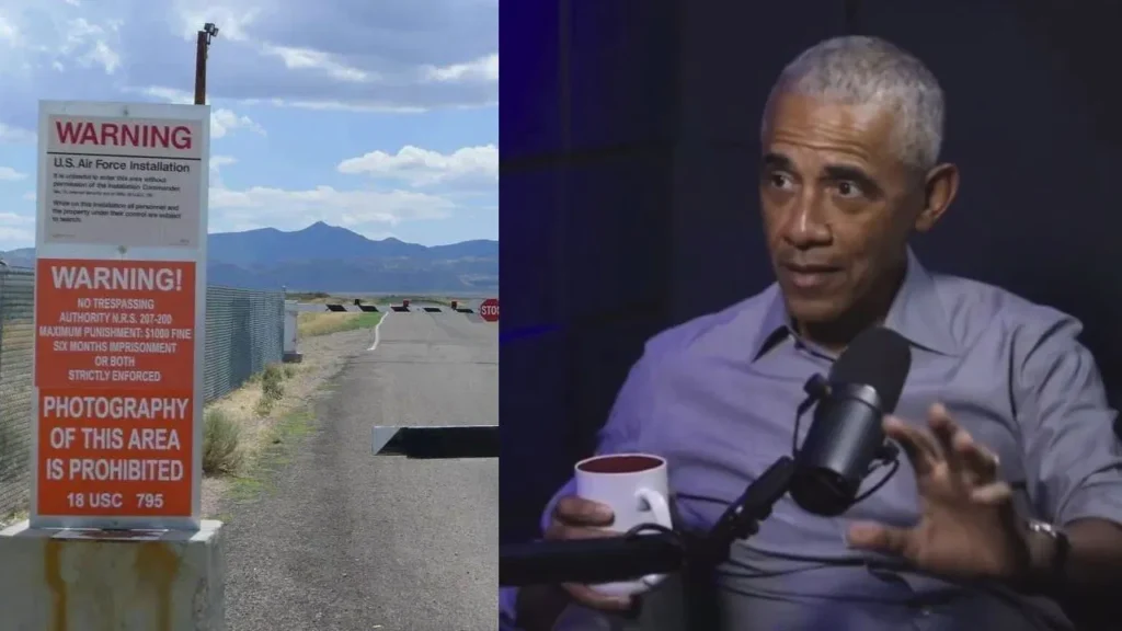 ਓਬਾਮਾ ਨੇ ਕਿਹਾ ਕਿ ਏਲੀਅਨ ਮੌਜੂਦ ਹਨ, ਪਰ ਉਨ੍ਹਾਂ ਨੂੰ ਏਰੀਆ 51 ਵਿੱਚ ਨਹੀਂ ਰੱਖਿਆ ਗਿਆ।
